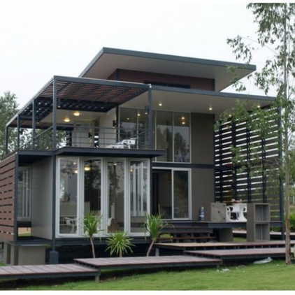 Lightweight residential steel structure designed and built by Steellnix for flexibility and durability
